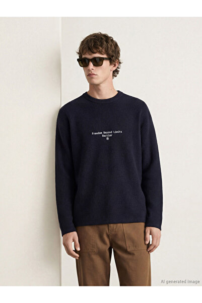 LC Waikiki Özmarka New Season Crew Neck Men's Knitwear Sweater