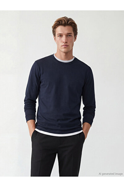 LC Waikiki طاقم الرقبة البلوز الرجال