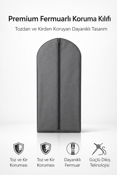 WestCover Gray Color Gamboç Dress Cover 60X160 cm Waterproof Fabric 1 Piece