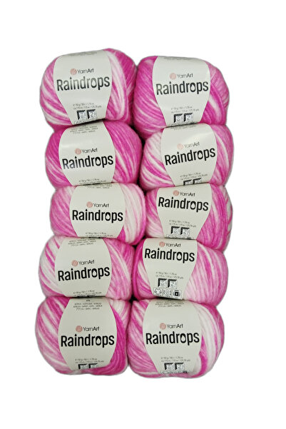 Yarnart RAINDROPS SET DE 10 FIRE DE TRICOTAT, SET DE FIRE DE TRICOTAT MANUAL ...