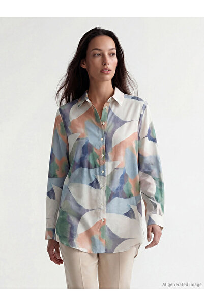 LC Waikiki Lcw Everydaymixed Patterned Women's Shirt Tunic