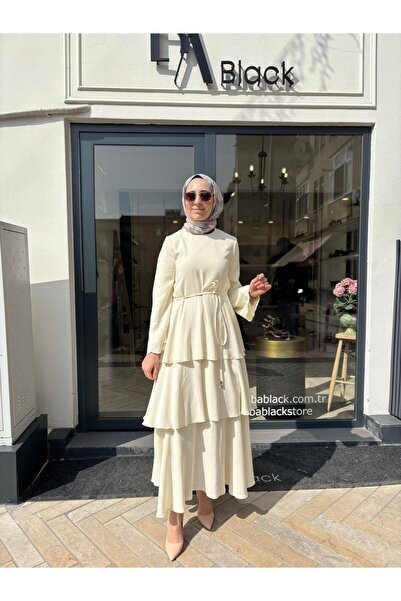 Miori Td4776 Jesse Women's Dress Ecru