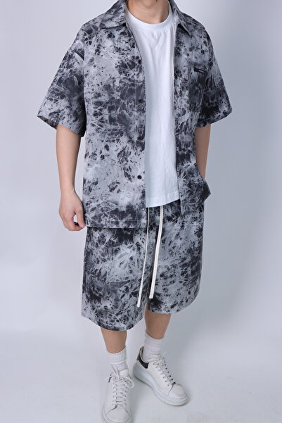 Urban Collection Men's gray pre-washed suit