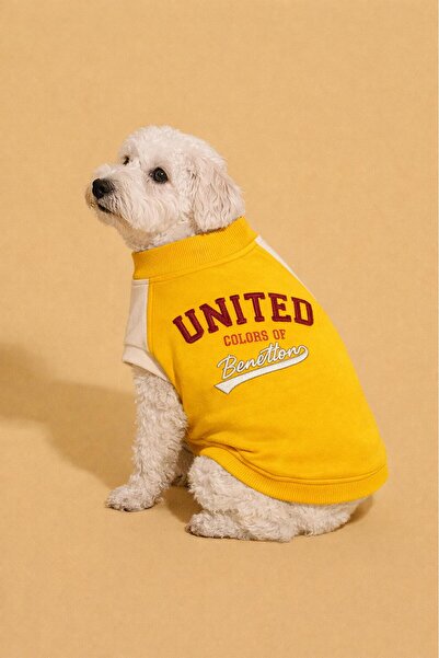 United Colors of Benetton بلوزة BNT-S2501 صفراء