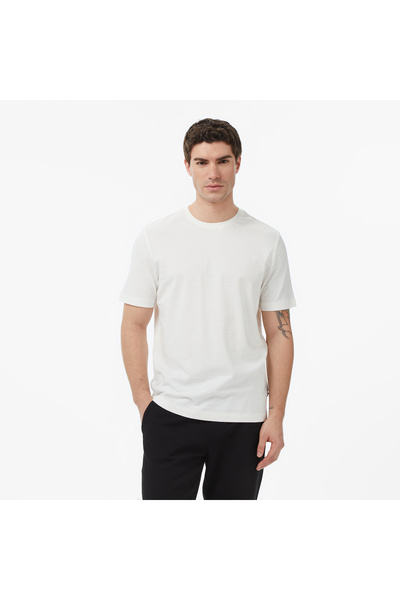 Nautica Erkek Krem Regular Fit T-Shirt