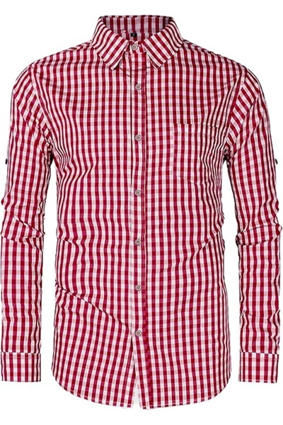 VipDeluXe Oktoberfest Shirt, Men'S, Traditional Shirt, Cotton Pack Shirt, Men...