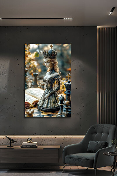 B&G DESIGN Masă decorativă de lux din sticlă temperată cu tematică vintage, c...