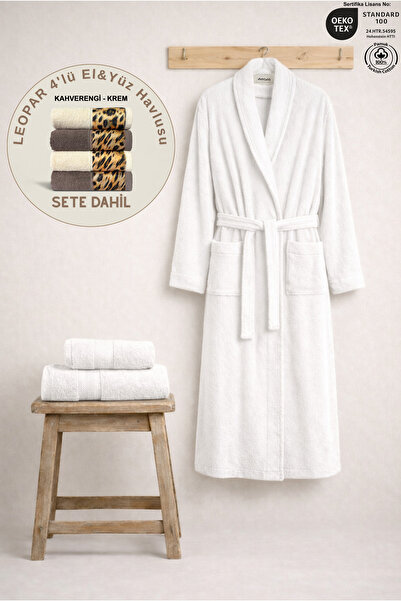 Ellaline Жіночий комплект із 3 халатів із шалевим коміром, 100% сертифікована...