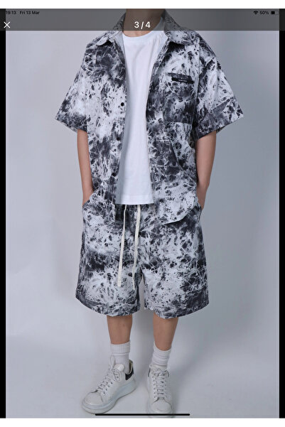 Urban Collection Men's suit pre-washed material UrbanCollection white