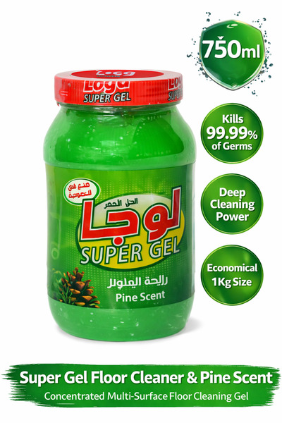 LOGA Super Gel Floor Cleaner 1Kg – Pine Scent Concentrated Multi-Surface Floo...