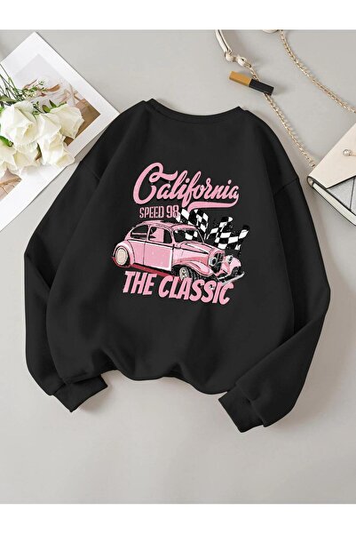 NOISSEY بدلة رياضية كاليفورنيا كلاسيك مطبوع للسيدات، هوديي أساسي عصري مناسب ل...