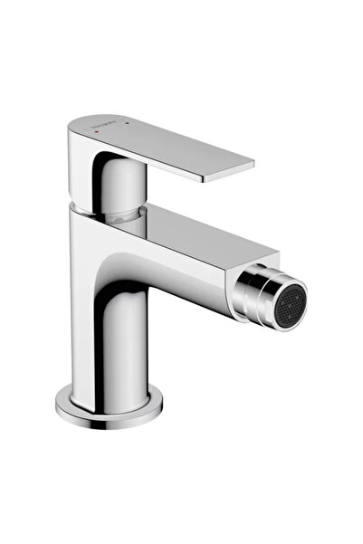 Hansgrohe Baterie bideu Rebris E crom lucios cu ventil Pop-Up