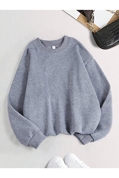 NOISSEY تيشيرتات شتوية جديدة للسيدات من بغطاء رأس قطعة أساسية دافئة صوف الفلي...