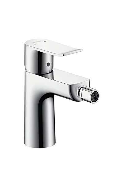 Hansgrohe Metris single-lever bidet mixer, glossy chrome