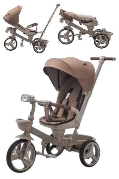 OEM Multifunctional Tricycle for Children, 360° Rotating Seat, Sleeping Posit...