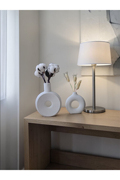 zanfagroup Decorative Bohemian Vase Set of 2 (Flowers Included in the Price)