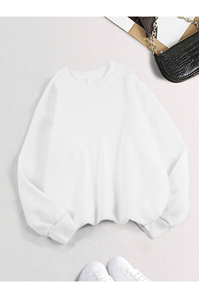 NOISSEY NOU Iarnă pentru femei Solid cu glugă lărguțe Basic Warm polar Hanora...