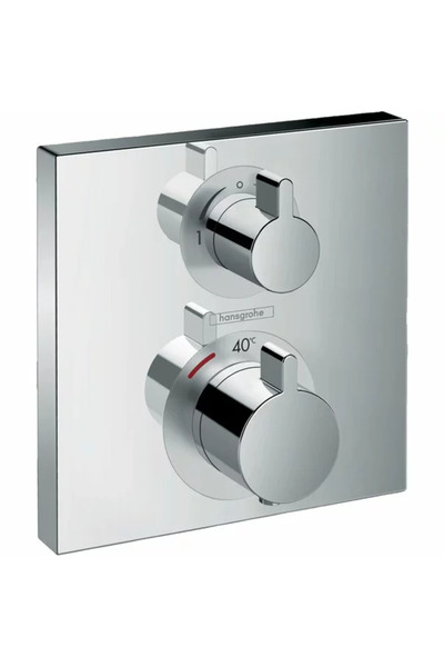 Hansgrohe Baterie dus termostatata Ecostat Square cu montaj incastrat 2 funct...