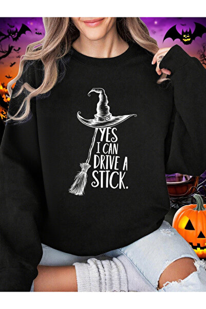 NOISSEY Halloween majice za žene, Da, vozim, Štampa sa štapom, Duksevi