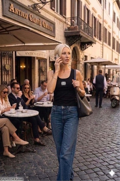 ibeeka Embroidered chest detail strappy blouse