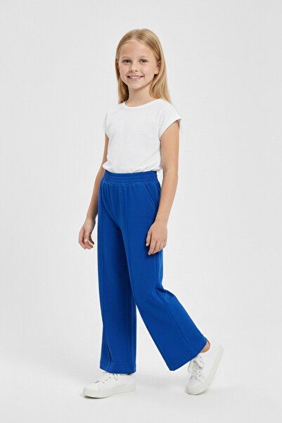 Yağmur Giyim İsob Çimalı Wide Leg C Pocketed Elastic Waist Aerobin Fabric Tro...