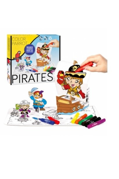 starpack Set creativ pirați 3D alb/verde