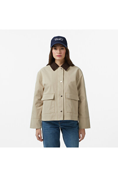 Nautica Kadın Bej Regular Fit Ceket