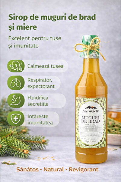 Acasa Sirop de muguri de pin cu miere 500 ml