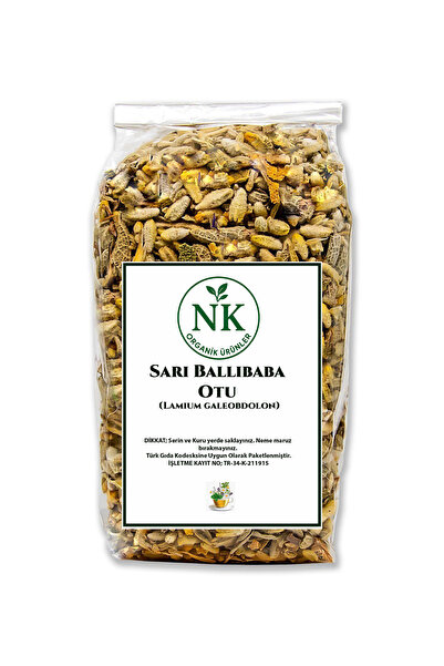 nk organik Sarı Ballıbaba Otu (Lamium galeobdolon) 40gr