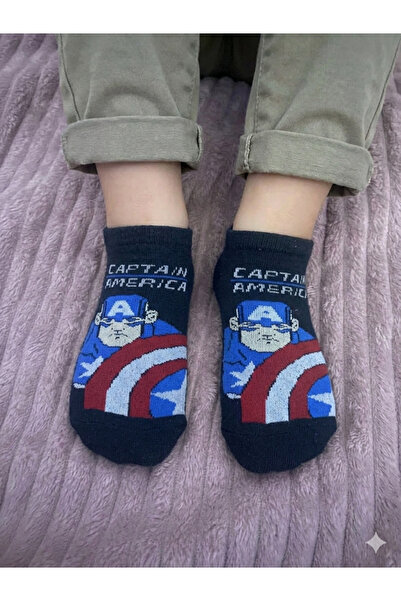 ABAYAT ALAMAL Soft cotton socks with Marvel and DC designs for kids