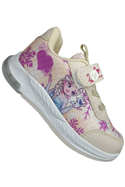 VALENT (26-30) Kız Çocuk Işıklı Karlar Ülkesi Elsa ve Olaf Desenli Kaydırmaz ...