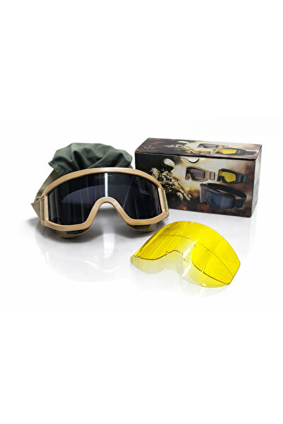 Anadolu Tactical Taktik Koruyucu Gözlük – Askeri Airsoft Paintball Gözlüğü | ...