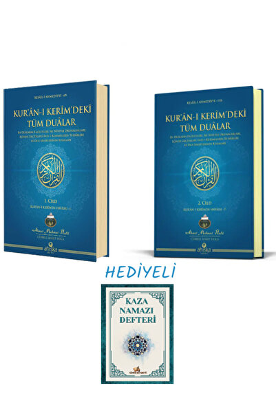 Ahıska Yayınevi Kuranı Kerimdeki Tüm Dualar 1. ve2. cilt Hediyeli