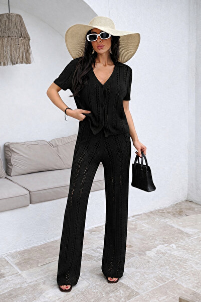 AYZEY Lace-Like Knit Beach Team