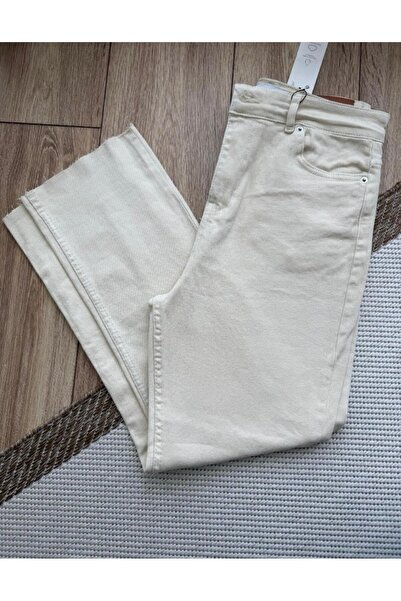 ButikSılaAlkan Yüksek Bel Kesik Paça Pantolon