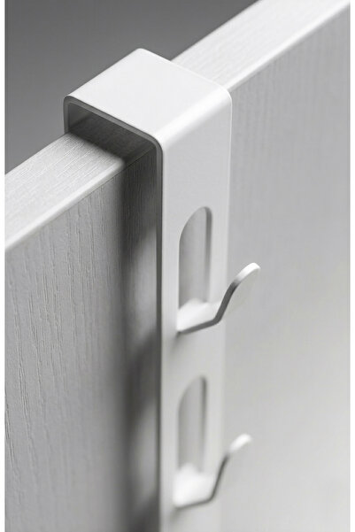 Işıl Concept Kapı Üstü Askı – 4 Kancalı Metal Kapı Arkası Askısı, Kapı Üstüne...
