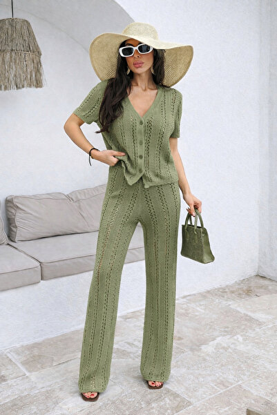 AYZEY Lace-Like Knit Beach Team