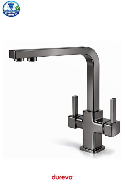 Square Kitchen Sink Faucet with Water Purifier