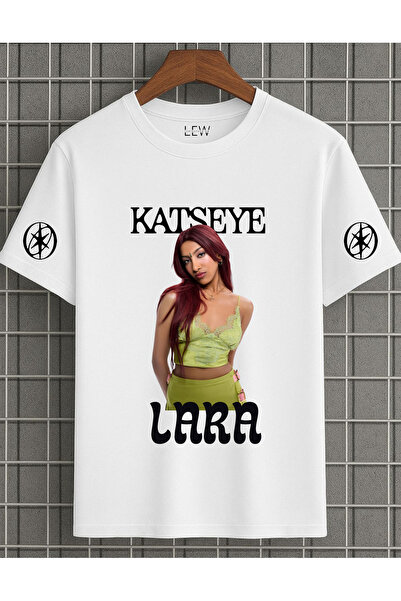 lovver Tricou Katseye Grup Lara cu design special, de calitate premium, respi...