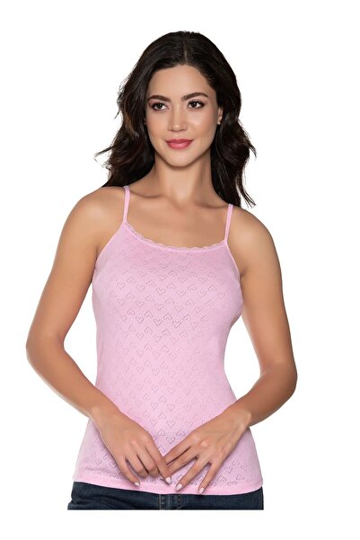 GÜMÜŞ 3080 Set de 6 maiouri jacquard cu bretele pentru femei