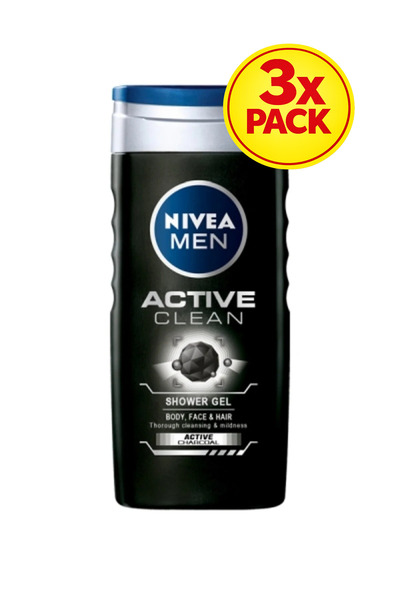 NIVEA 3x ΣΥΣΚΕΥΑΣΙΑ ΑΦΡΟΛΟΥΤΡΟΥ 500ML ΓΙΑ ΑΝΔΡΕΣ