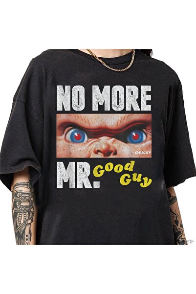 Flood Of Style Tricou Chucky No More Mr. Good Guy pentru bărbați și femei, pa...
