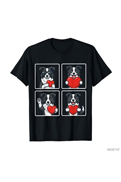 Flood Of Style Cabină foto amuzantă cu Border Collie Iubitor de câini Ziua În...