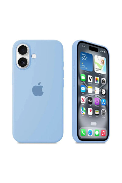 lirius.co Iphone 16 Plus ile Uyumlu Lansman Silikon Kılıf Premium