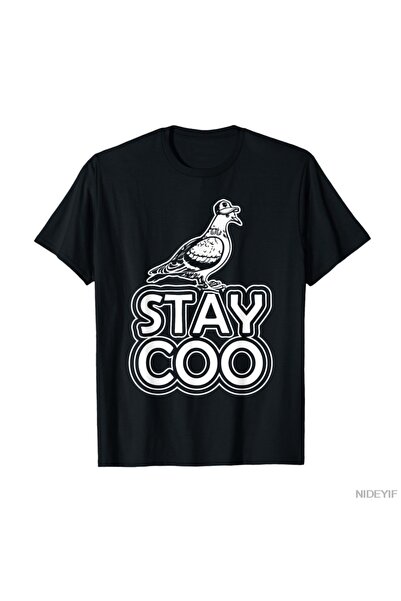 Flood Of Style Μπλουζάκι Stay Coo Funny Meme Trend Quote για άνδρες Γυναικεία...