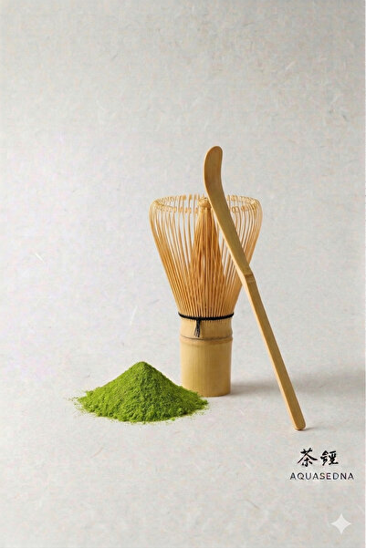 Aquasedna Matcha Ritual Set |   Handmade Bamboo Whisk (Chasen) & Spoon (Chash...