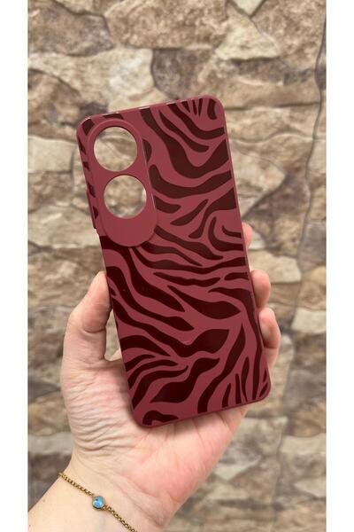 Vip Case Oppo A60 Compatible Zebra Patterned Silicone Shock-Absorbing Classic...