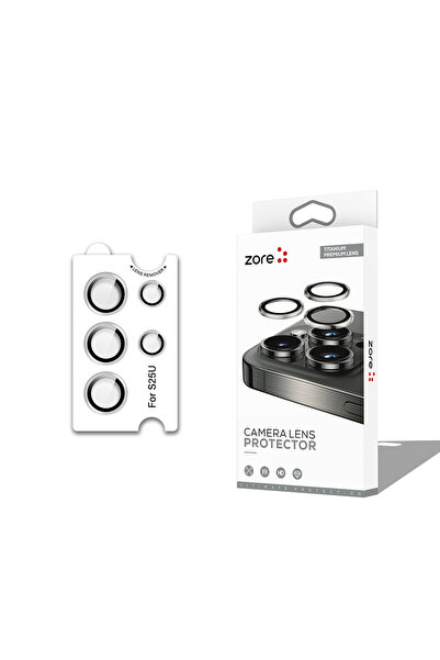 zore Samsung Galaxy S25 Ultra Uyumlu CL-12 Premium Safir Parmak İzi Bırakmaya...