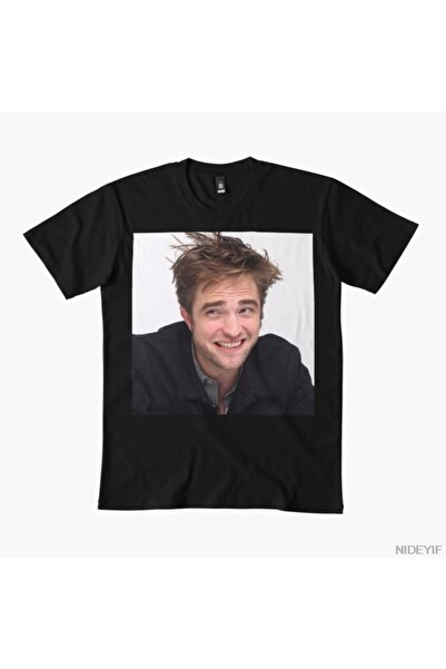 Flood Of Style Robert Pattinson Laugh tricou Tricouri pentru bărbați și femei...