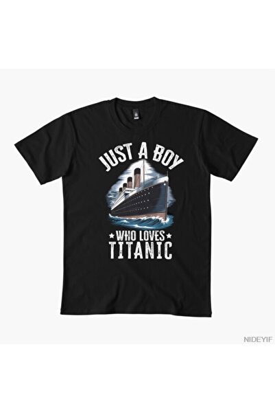 Flood Of Style Αγόρι που λατρεύει το Titanic - Ανδρικό και γυναικείο μπλουζάκ...